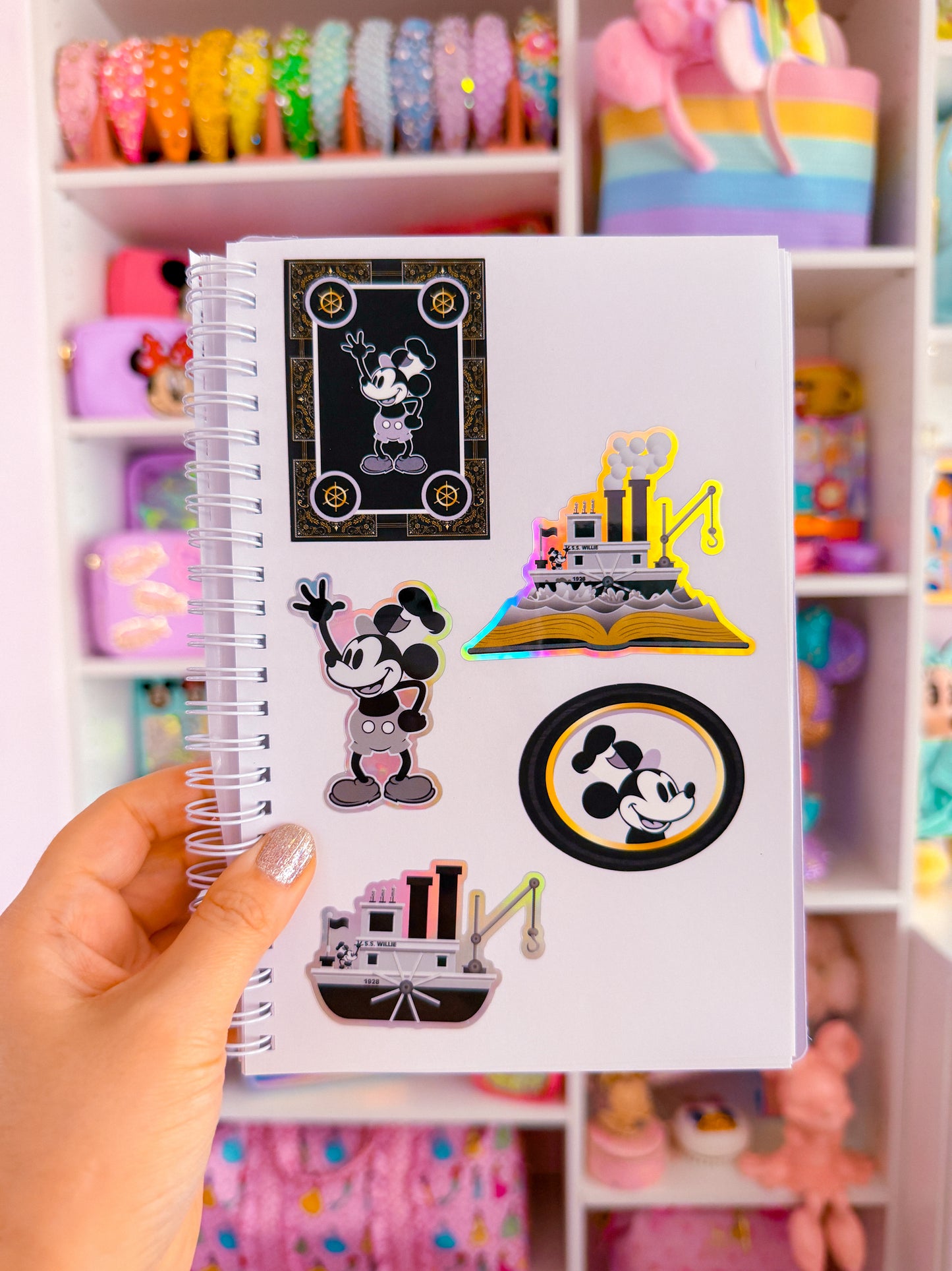Waterproof Sticker - (Steamboat Willie) Storybook Profile