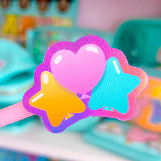 Waterproof Sticker - Birthday Balloon Trio