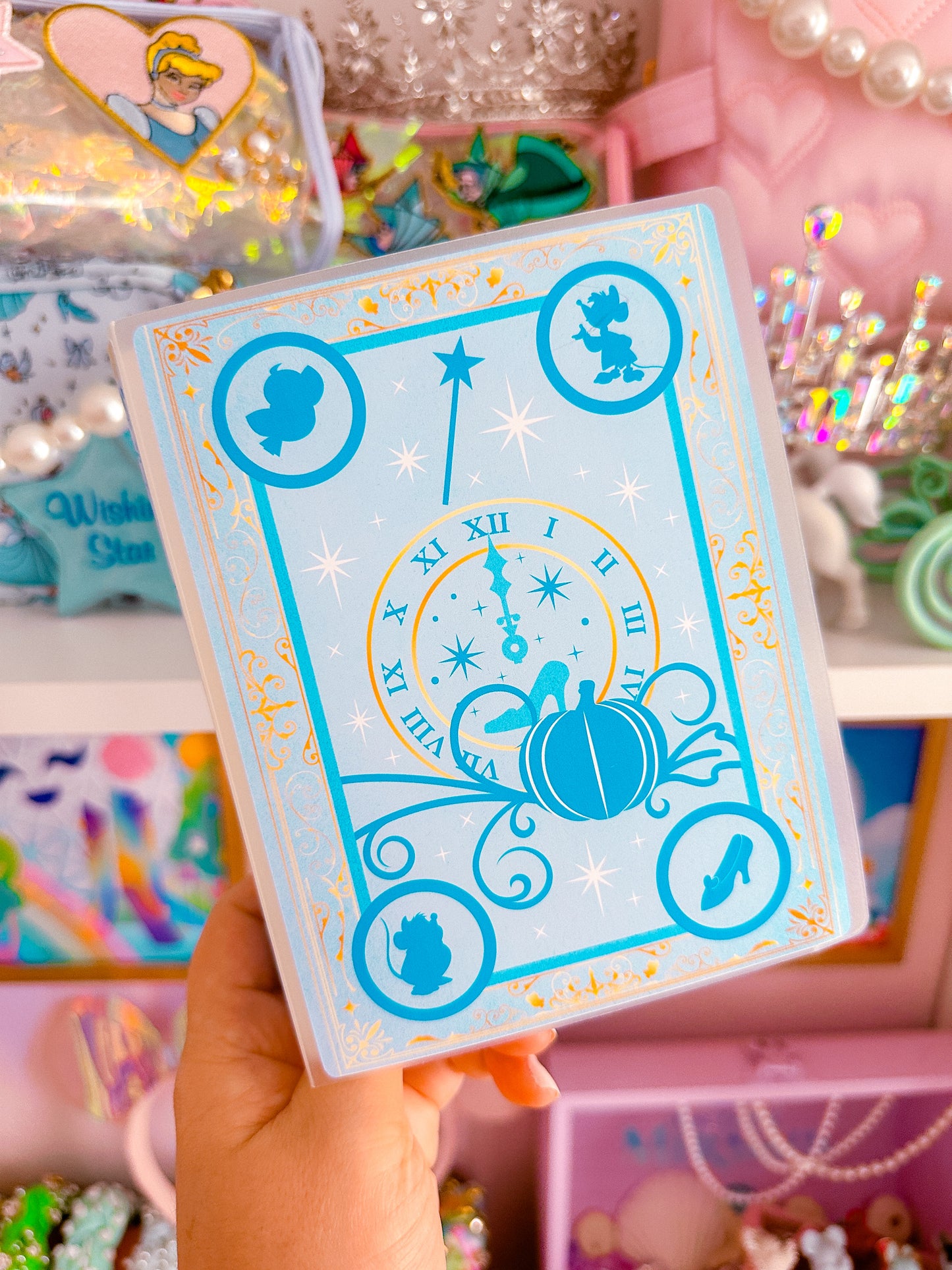 4x6 Sticker / Photo Album - Storybook Cover (Cinderella)