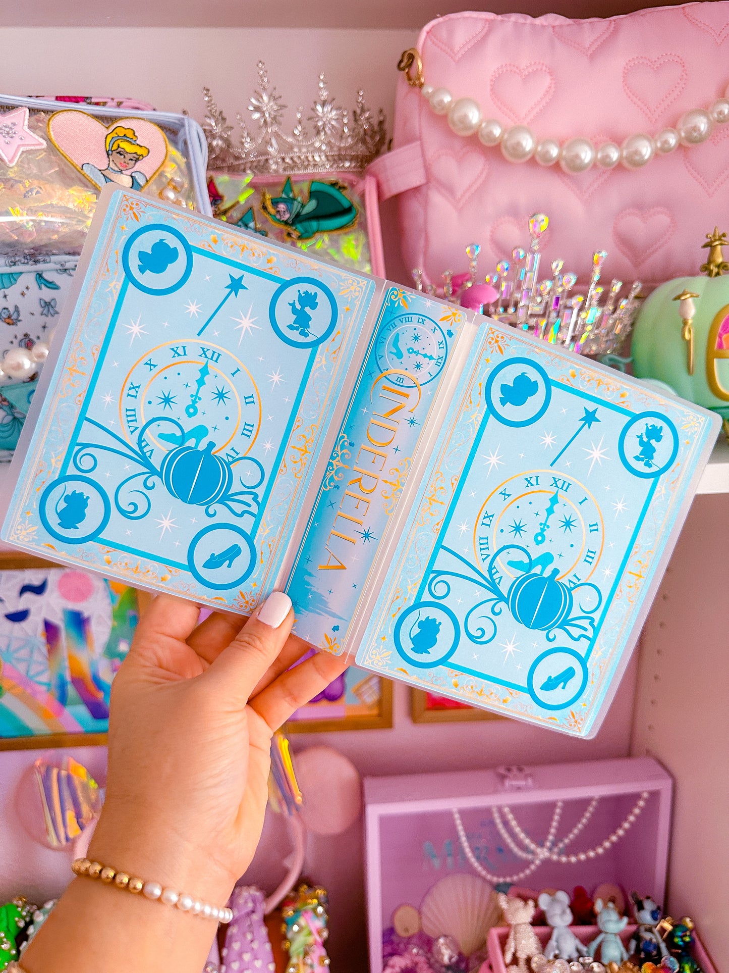4x6 Sticker / Photo Album - Storybook Cover (Cinderella)