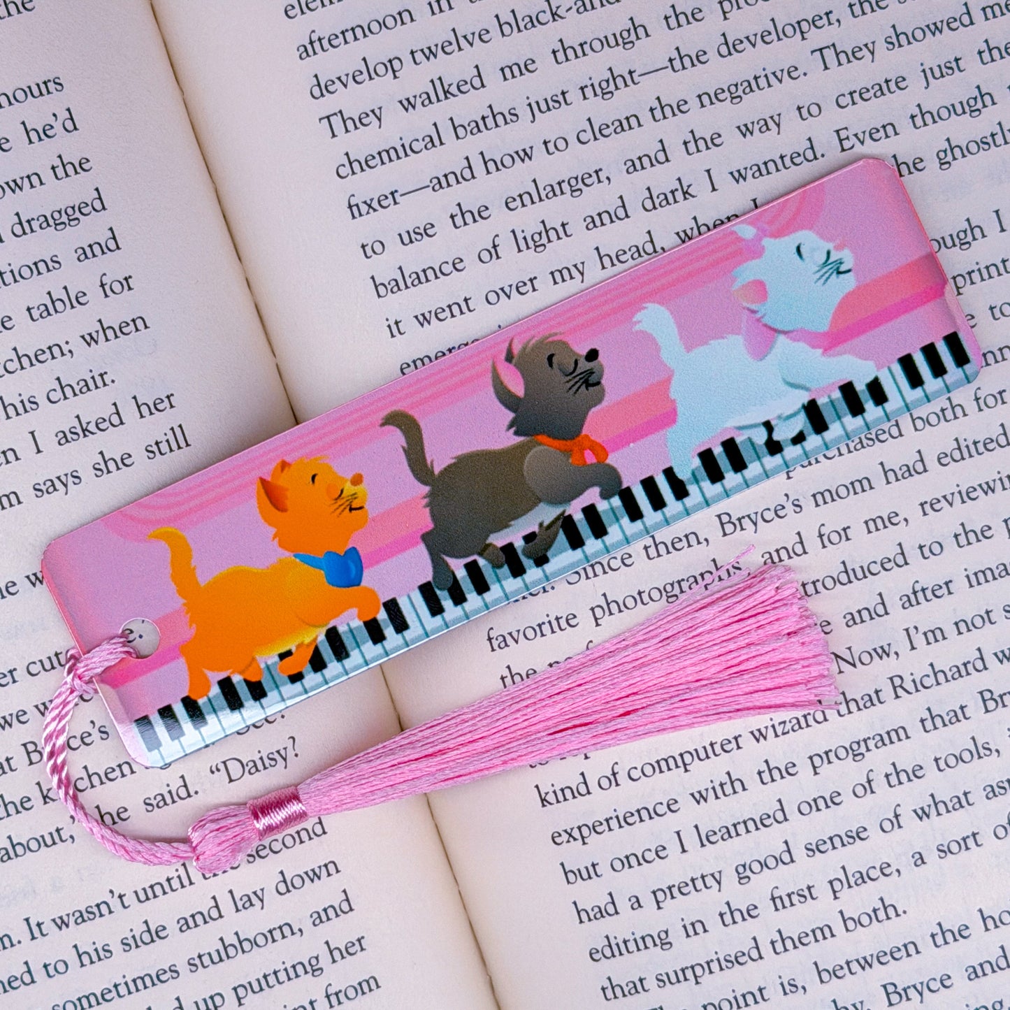 Metal Bookmark - Aristocats