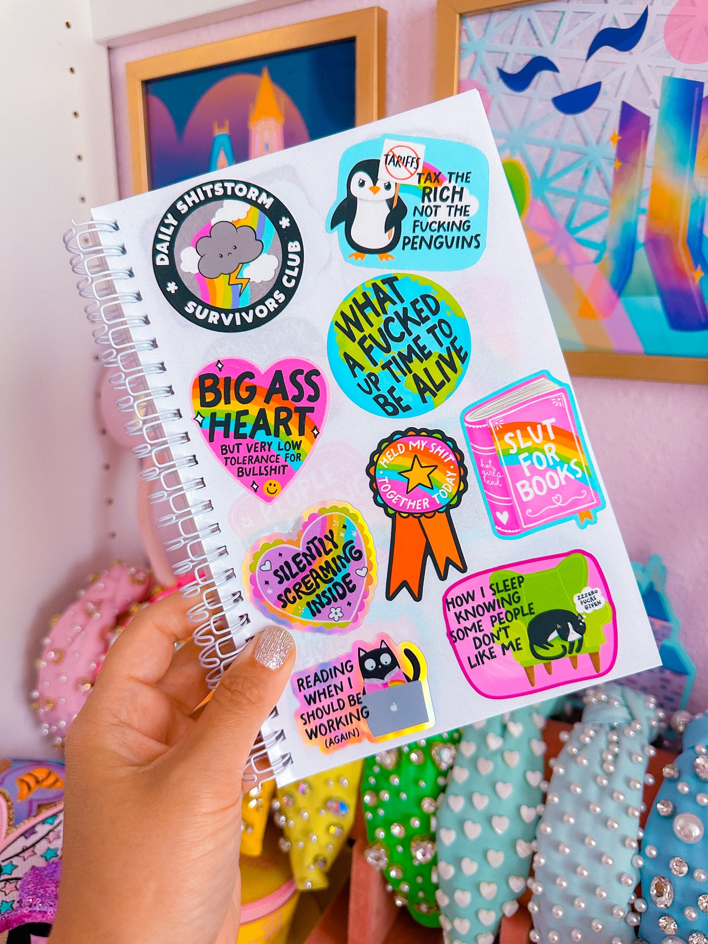 Waterproof Sticker - Over This Shit