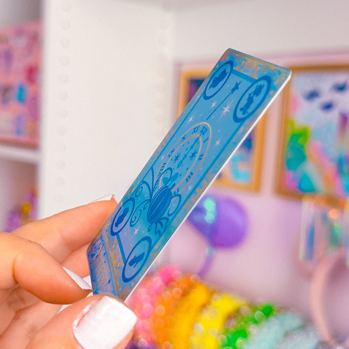 Metal Washi Card - Storybook Cover (Cinderella)