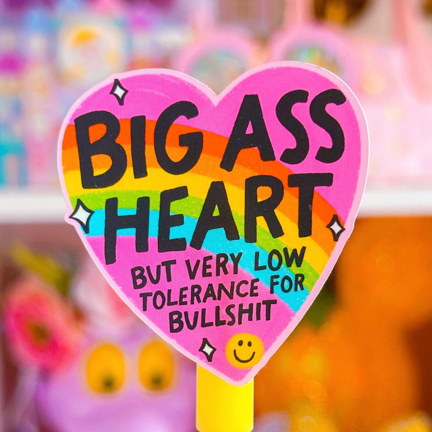 Waterproof Sticker - BIG ASS HEART