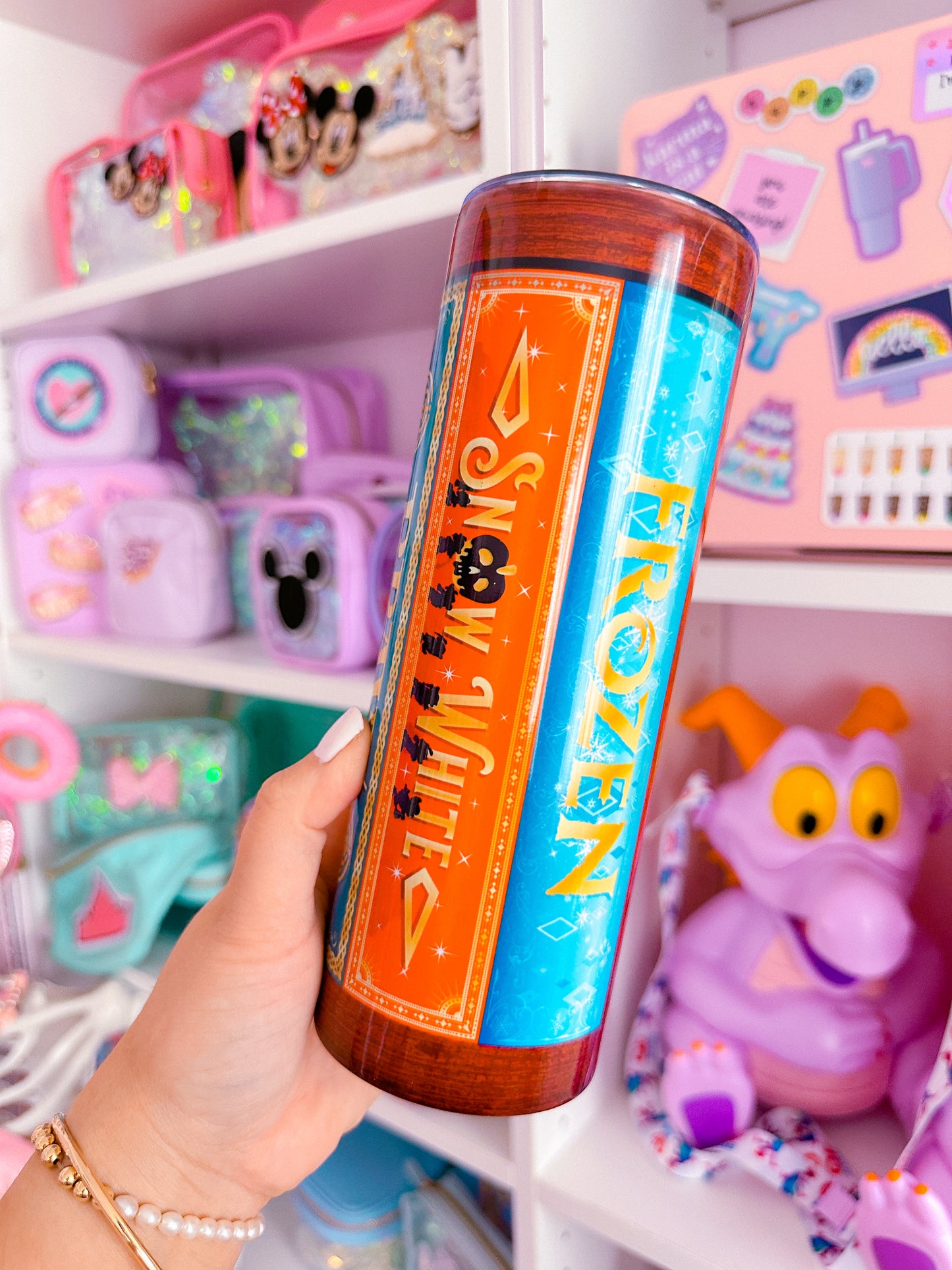 20oz Stainless Steel Skinny Tumbler FULL WRAP - Storybook Covers VOL 1. & VOL. 2