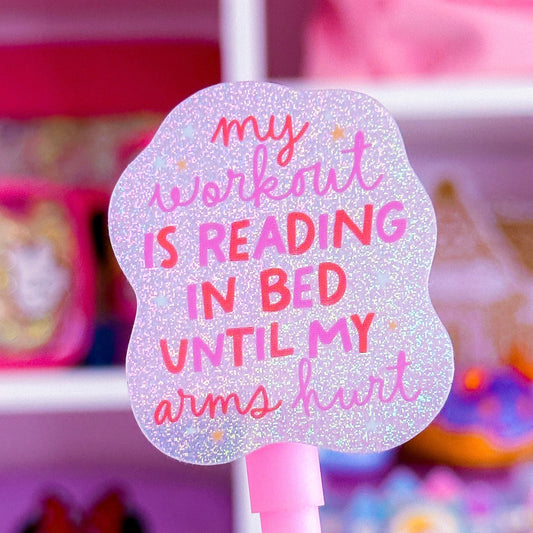 Waterproof Sticker - Reading Workout