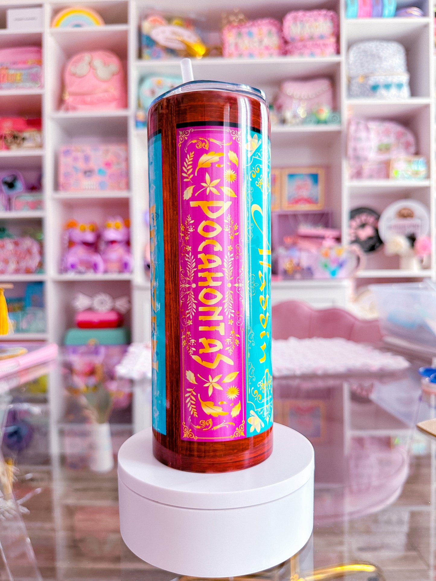 20oz Stainless Steel Skinny Tumbler FULL WRAP - Storybook Covers VOL 1. & VOL. 2