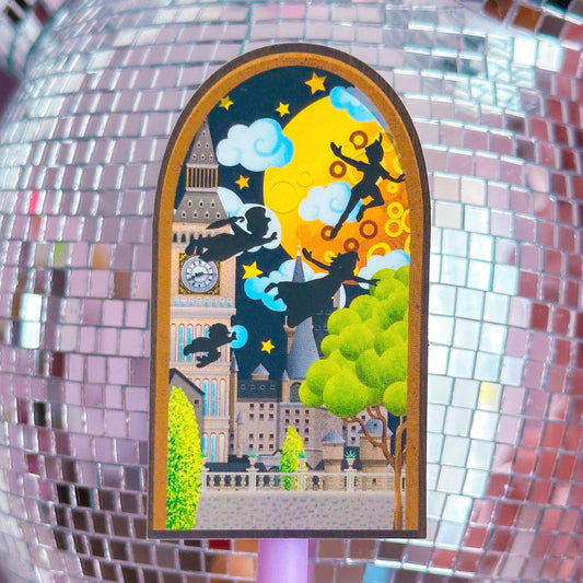 Waterproof Sticker - (Peter Pan) Storybook Window