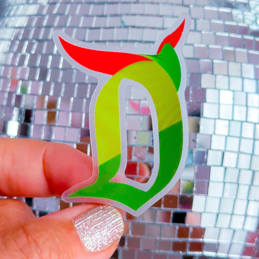 Waterproof Sticker - (Peter Pan) Pan "D"