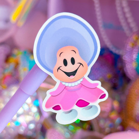 Waterproof Sticker - (Alice In Wonderland) Happy Oyster