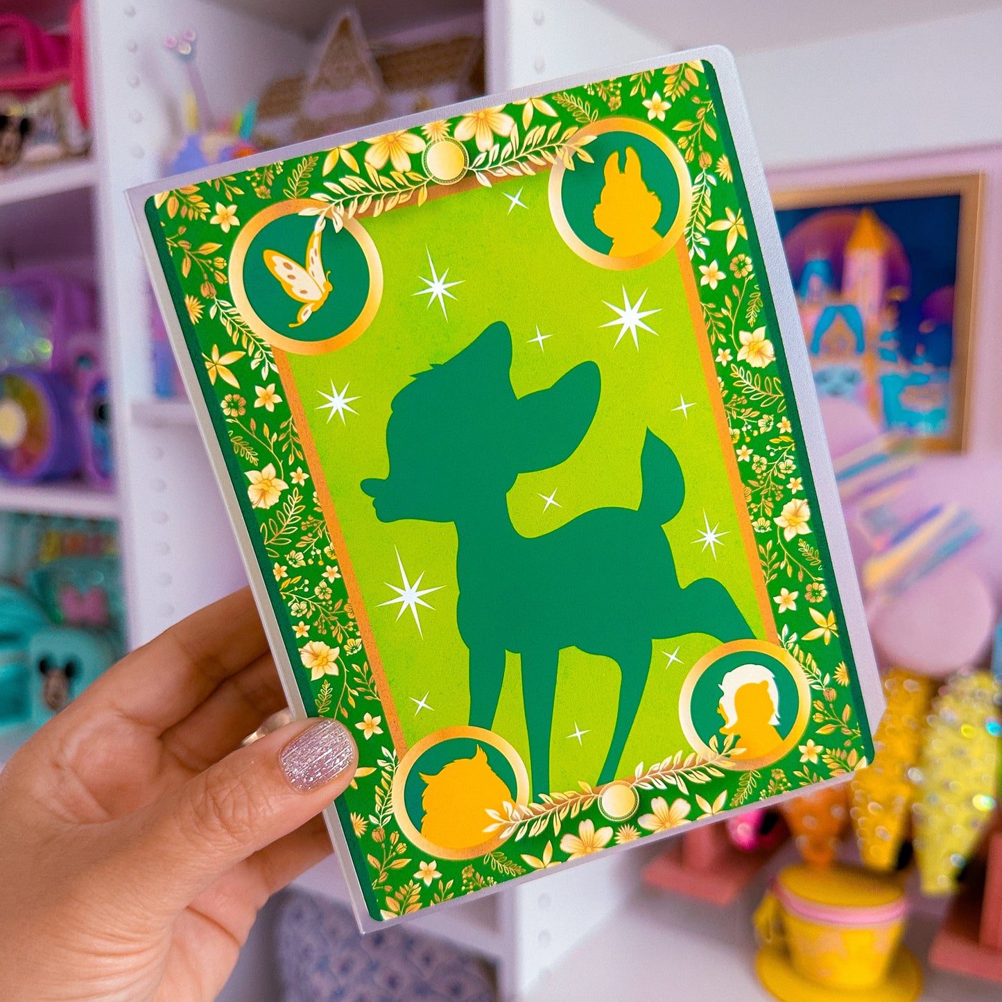 4x6 Sticker / Photo Album - Storybook Cover (Bambi)