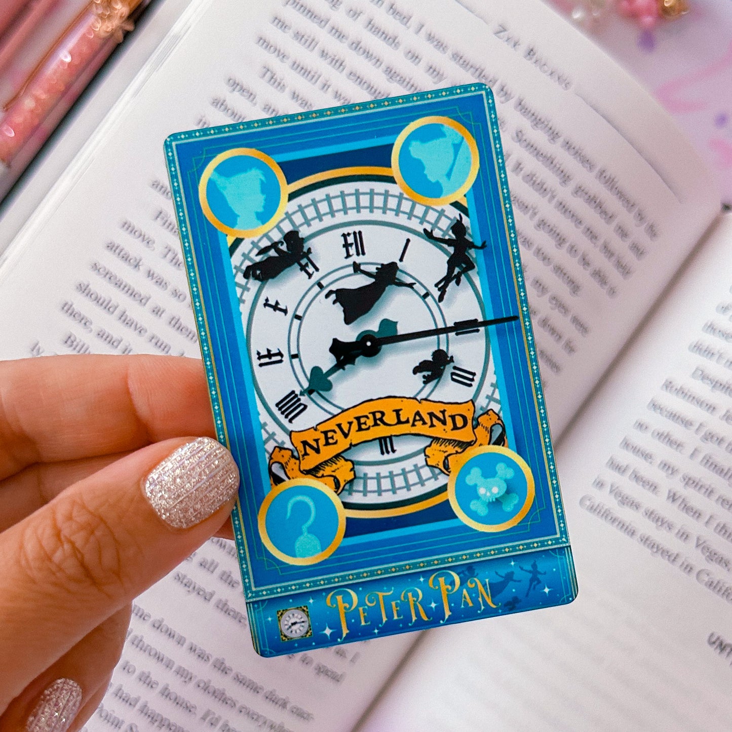 Metal Washi Card - Storybook Cover (Peter Pan)