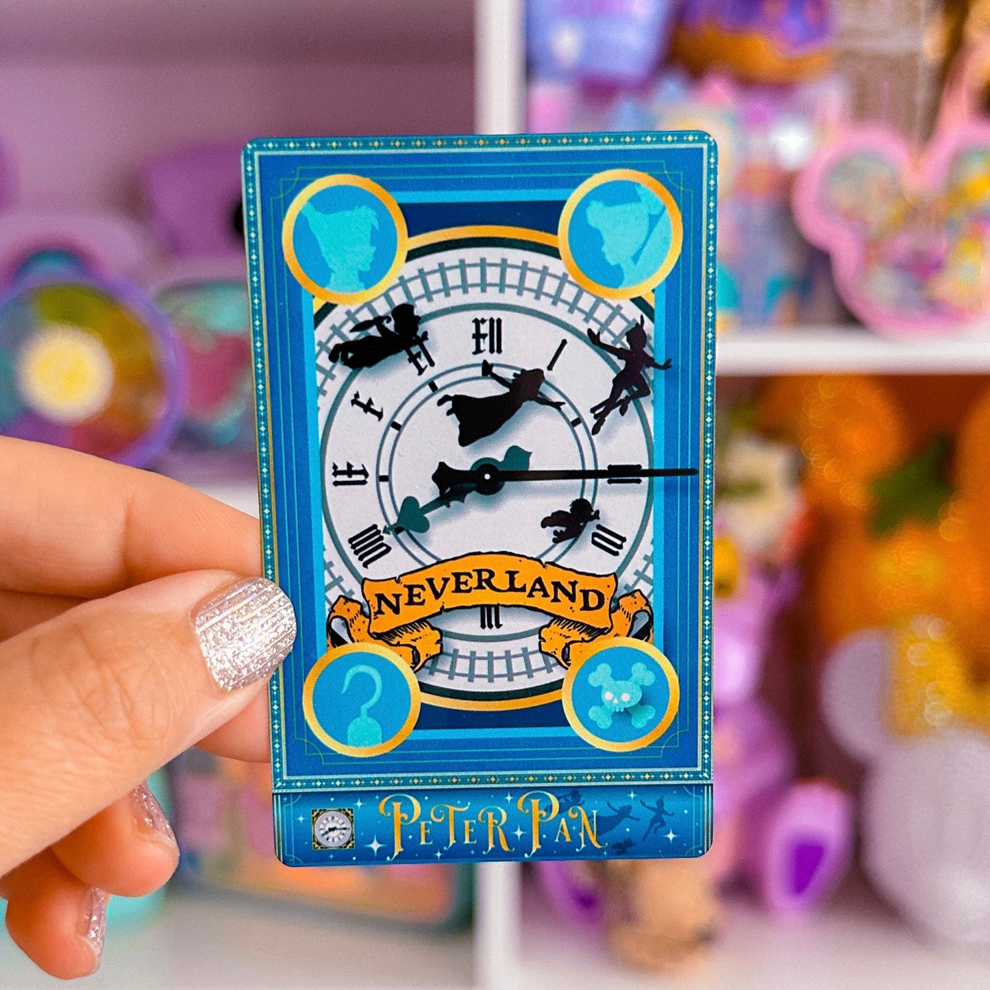 Metal Washi Card - Storybook Cover (Peter Pan)