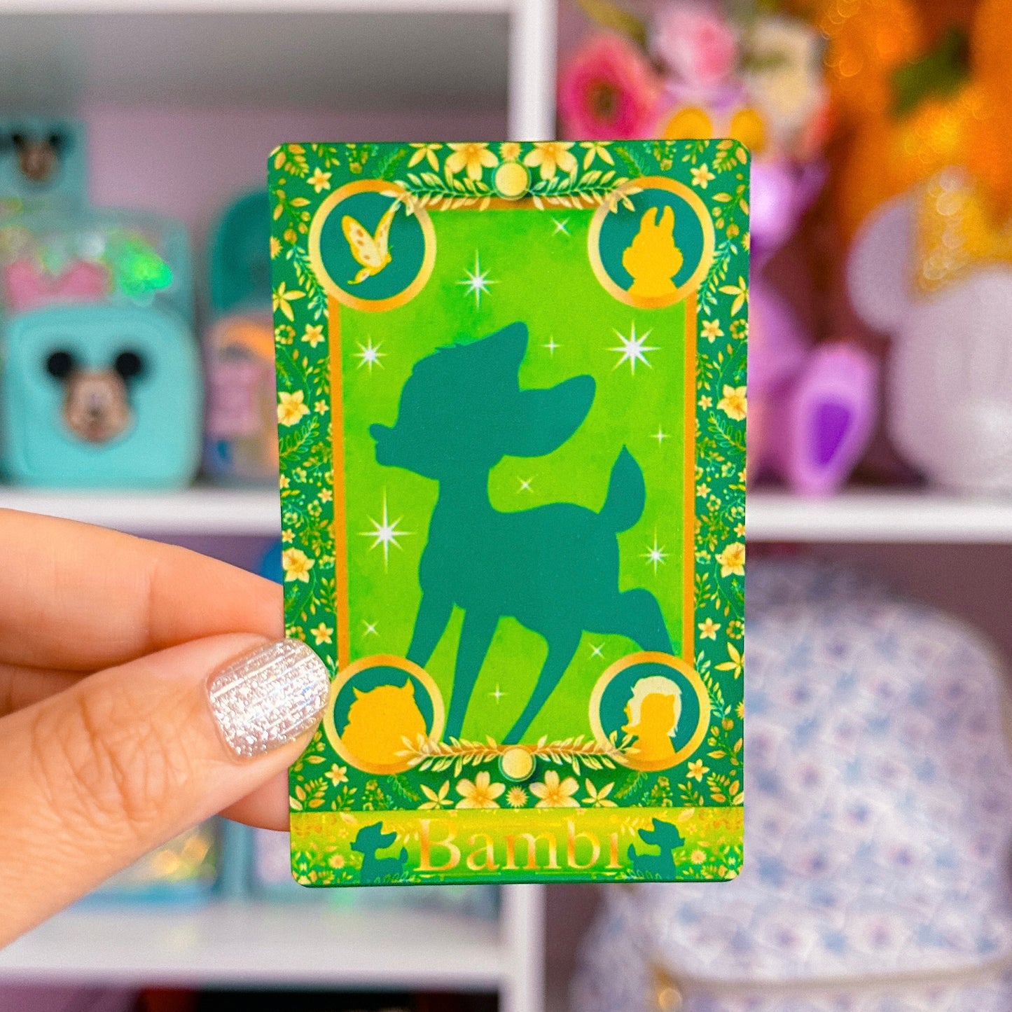 Metal Washi Card - Storybook Cover (Bambi)