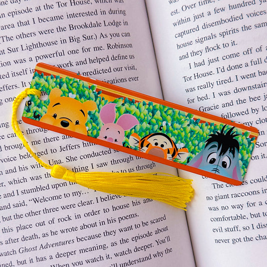 Metal Bookmark - Storybook Profile (Pooh)