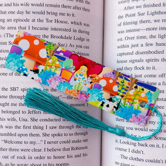 Metal Bookmark - Storybook Profile (Alice In Wonderland)