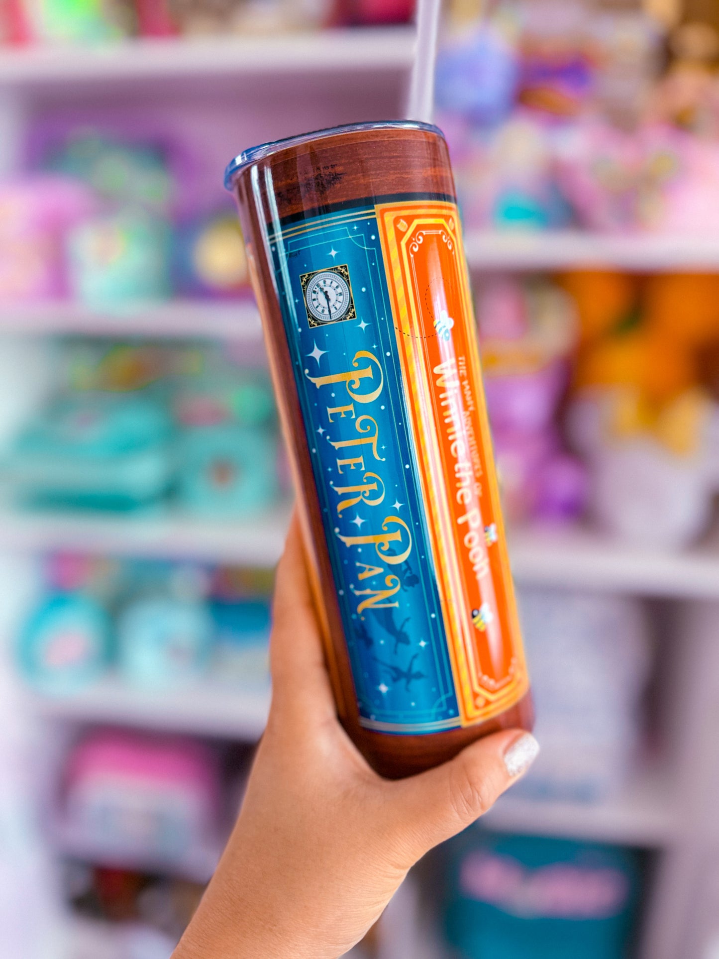 20oz Stainless Steel Skinny Tumbler FULL WRAP - CLASSIC Storybook Covers VOL 1. & VOL. 2