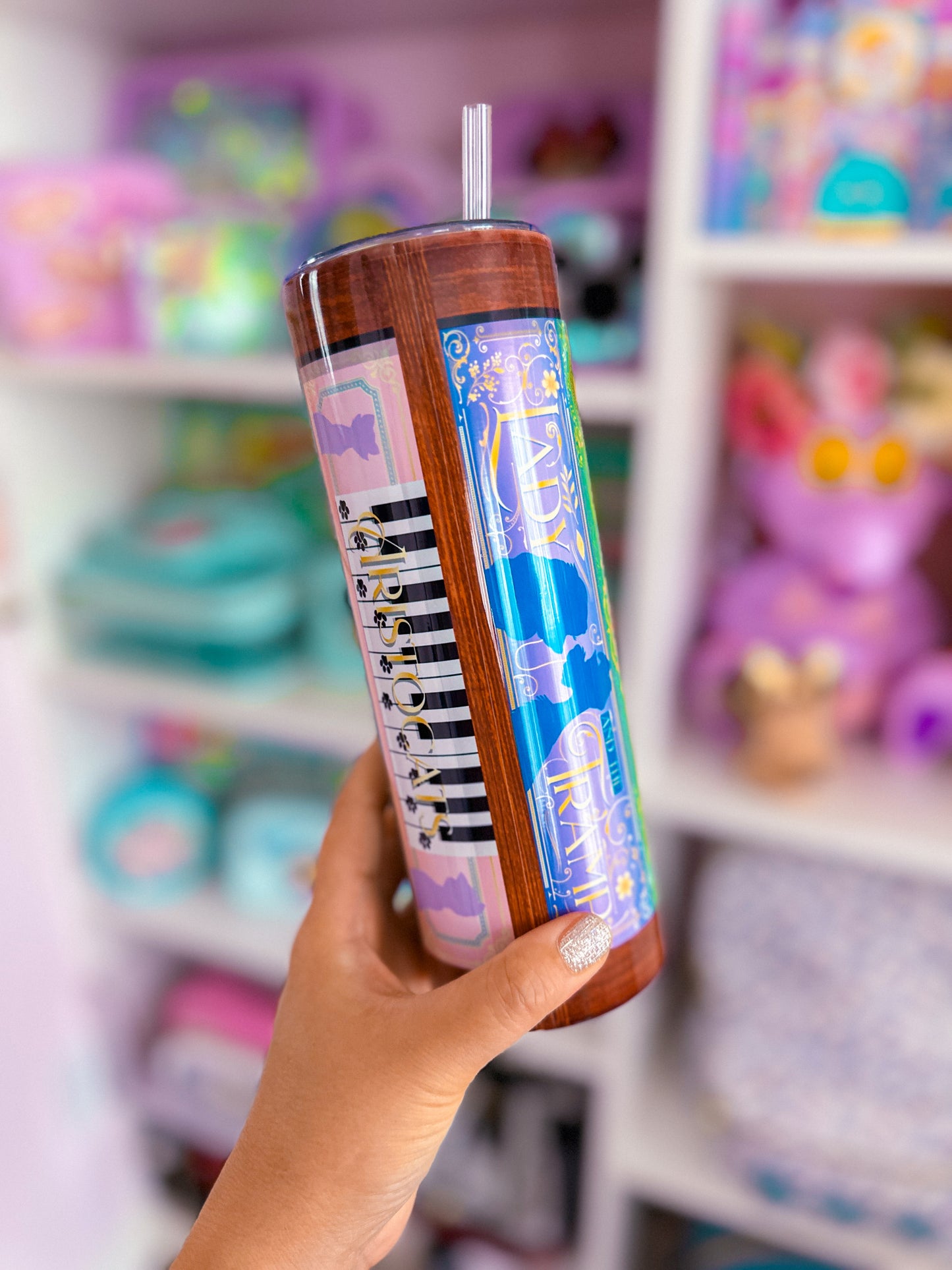 20oz Stainless Steel Skinny Tumbler FULL WRAP - CLASSIC Storybook Covers VOL 1. & VOL. 2