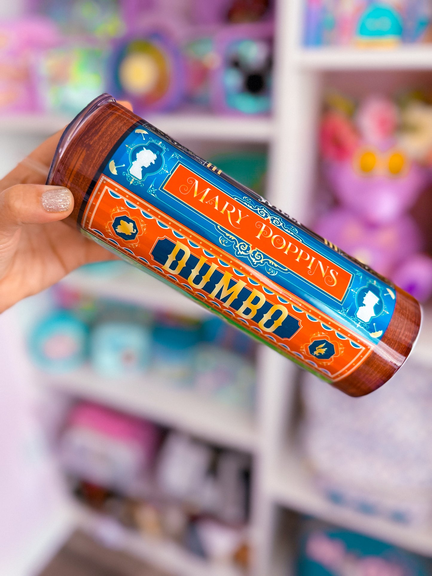 20oz Stainless Steel Skinny Tumbler FULL WRAP - CLASSIC Storybook Covers VOL 1. & VOL. 2