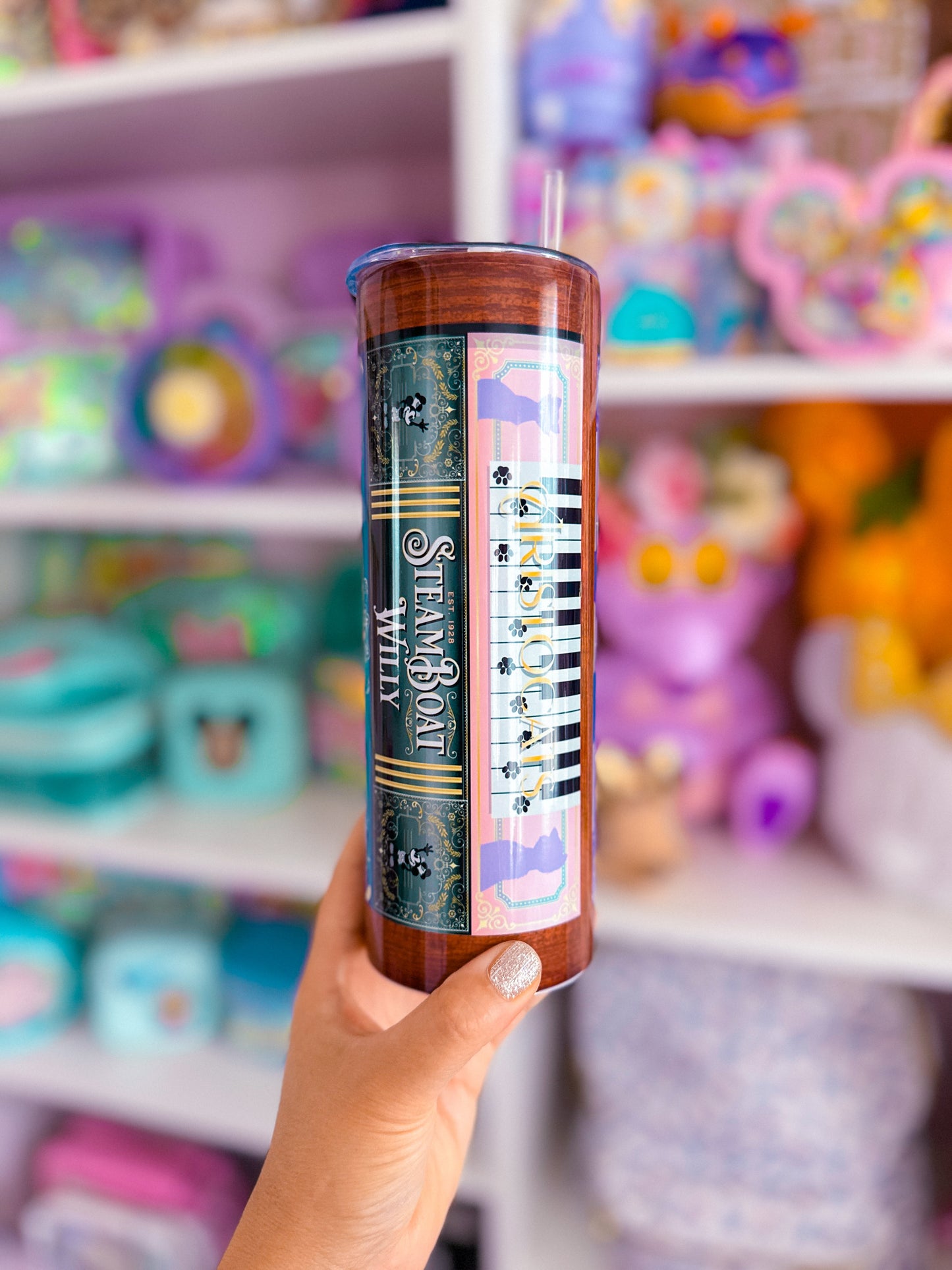 20oz Stainless Steel Skinny Tumbler FULL WRAP - CLASSIC Storybook Covers VOL 1. & VOL. 2