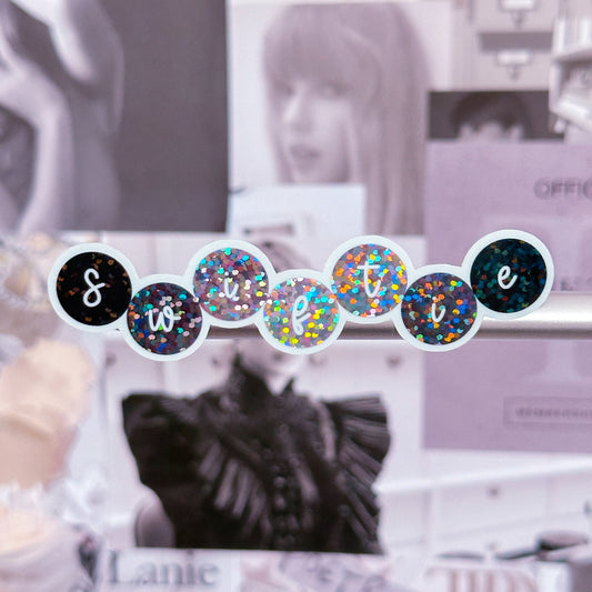 Waterproof Sticker - TTPD S.W.I.F.T.I.E 2.0