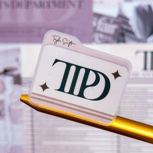 Waterproof Sticker - TTPD Top Secret Files