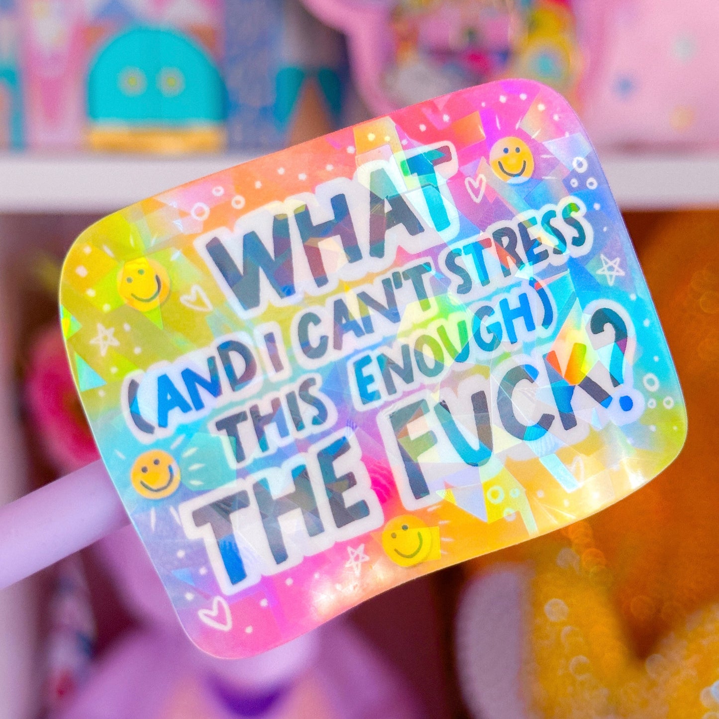 Waterproof Sticker - What The Actual F*ck