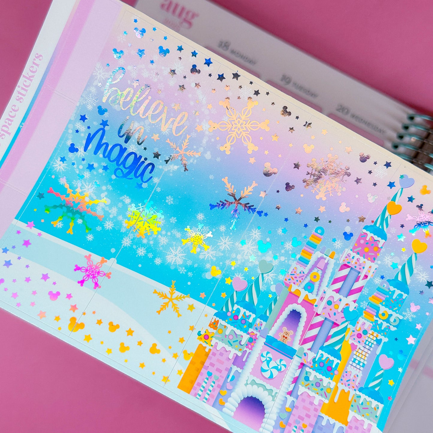 *LIMITED TIME ONLY* FOILED Scene Kit (Standard 1.5") - Candy Castle