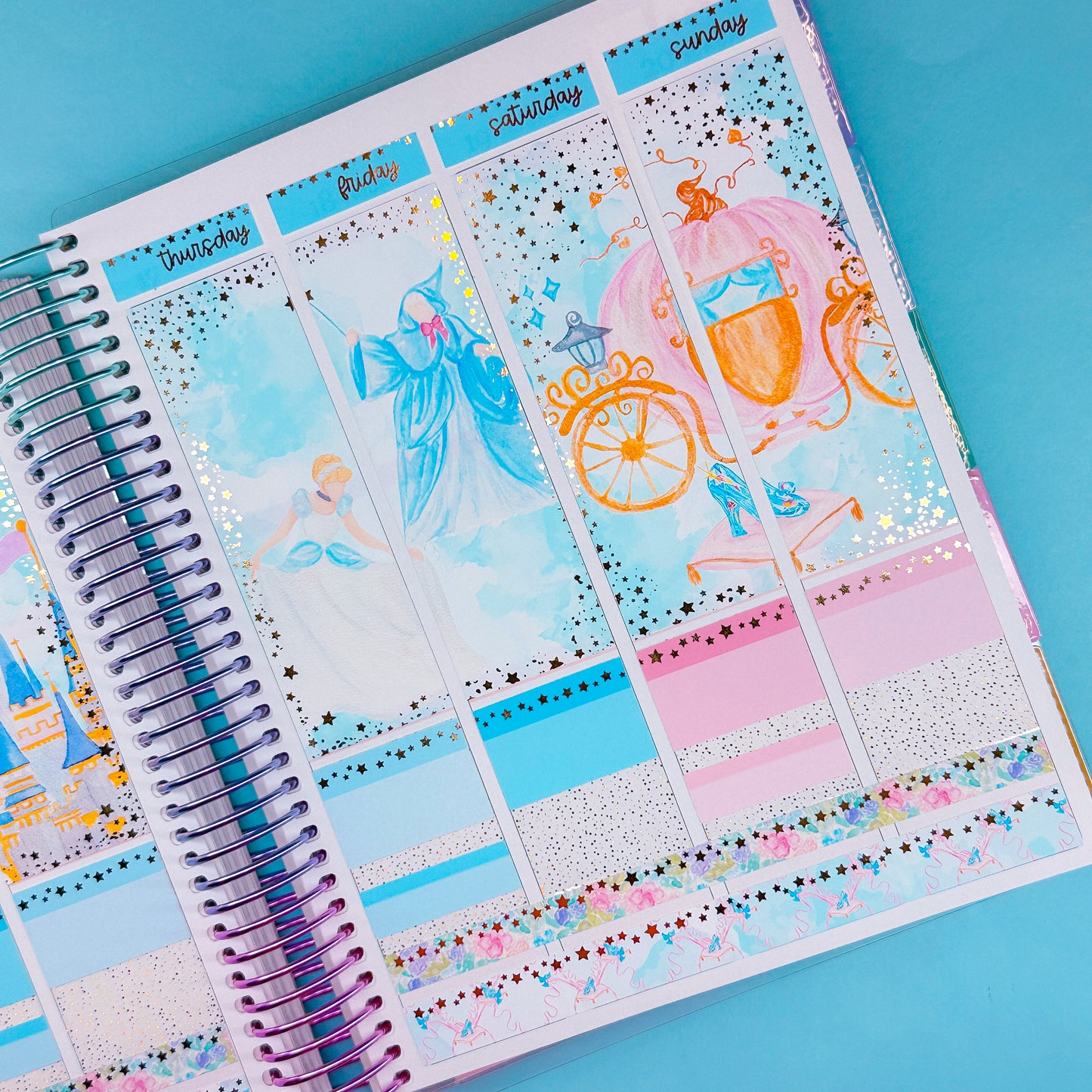 *LIMITED TIME ONLY* FOILED Scene Kit (Standard 1.5") - Cinderella