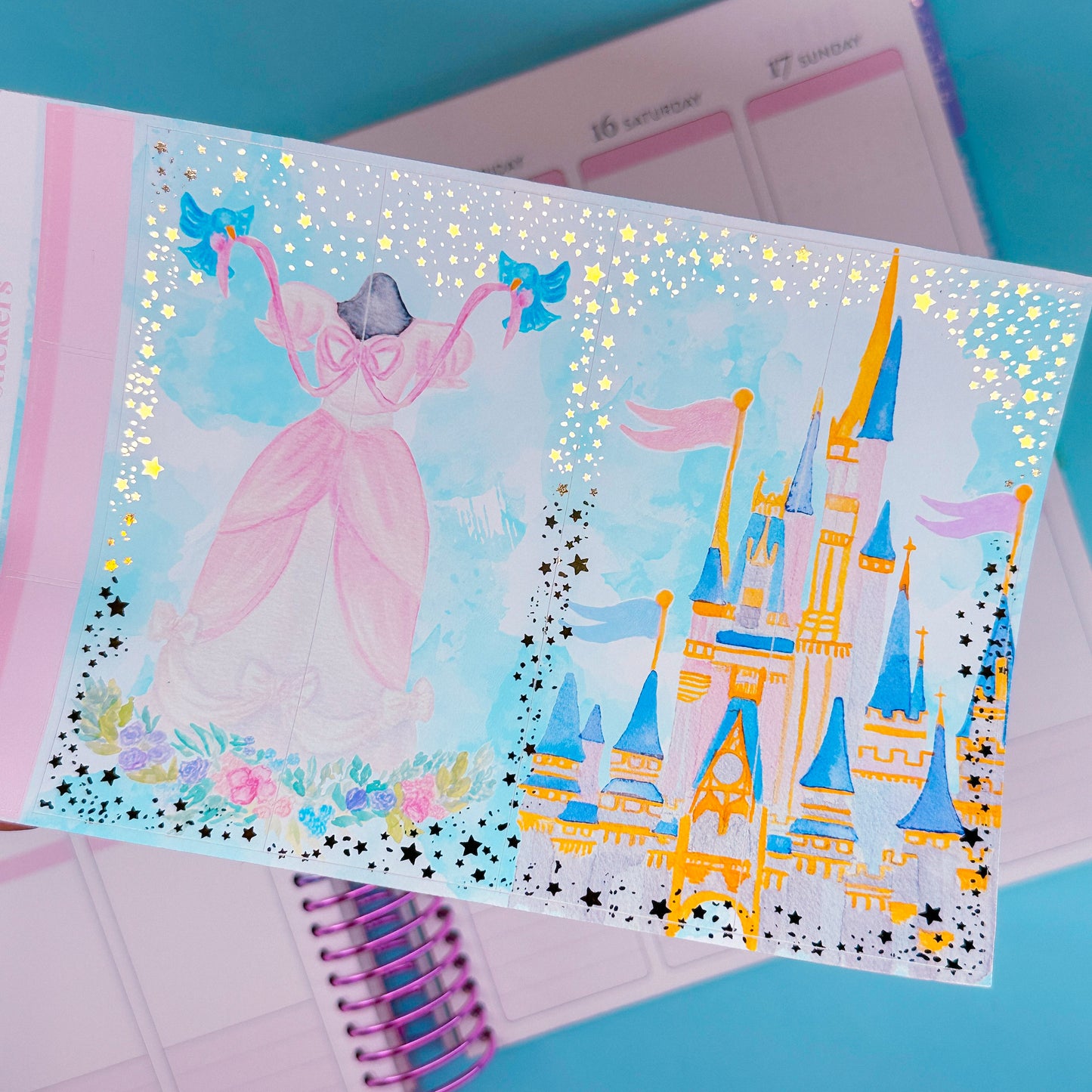 *LIMITED TIME ONLY* FOILED Scene Kit (Standard 1.5") - Cinderella