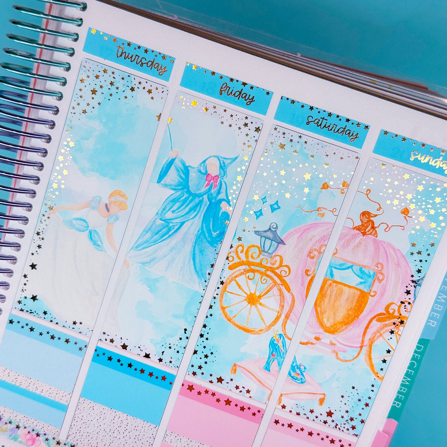 *LIMITED TIME ONLY* FOILED Scene Kit (Standard 1.5") - Cinderella