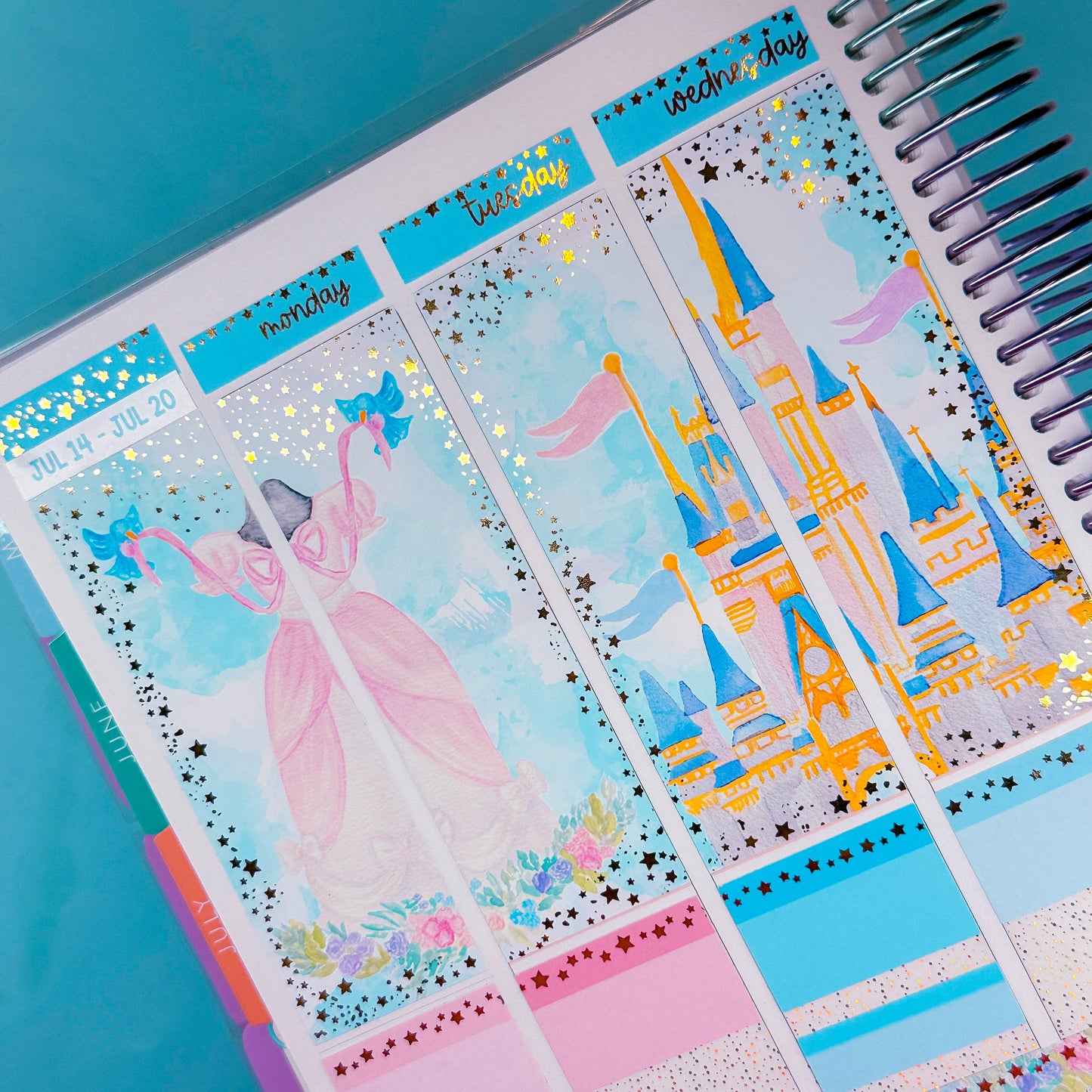 *LIMITED TIME ONLY* FOILED Scene Kit (Standard 1.5") - Cinderella