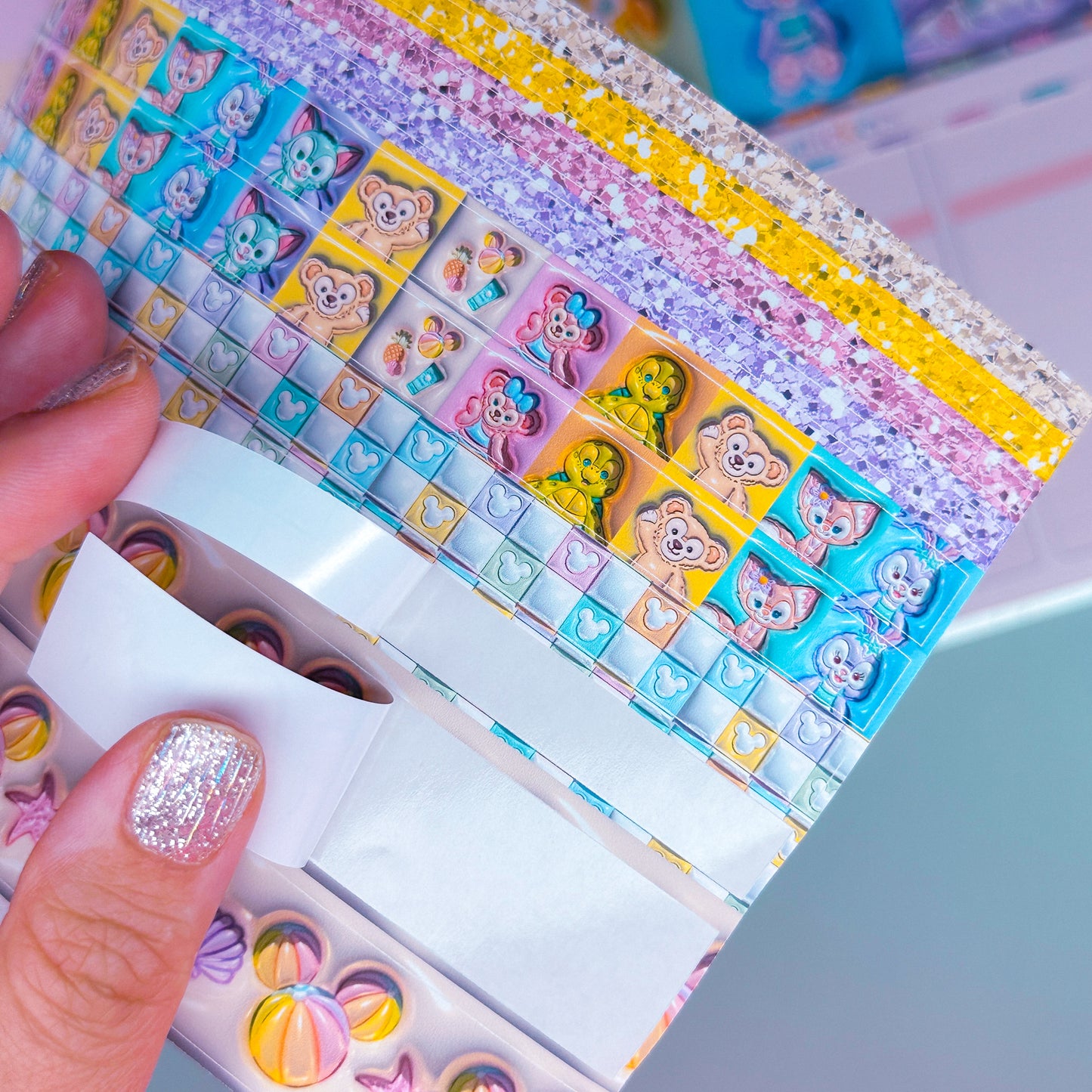 Washi Strip Stickers - Duffy Beach Day