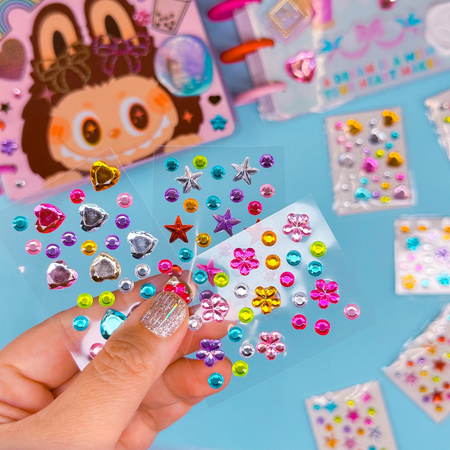 Journaling Crystal Stickers - Decorative Gems! (Tabitha's Favorite)