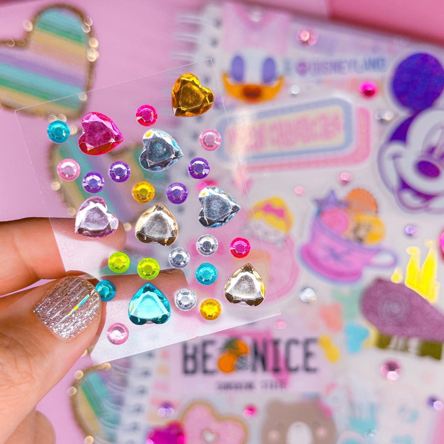 Journaling Crystal Stickers - Decorative Gems! (Tabitha's Favorite)