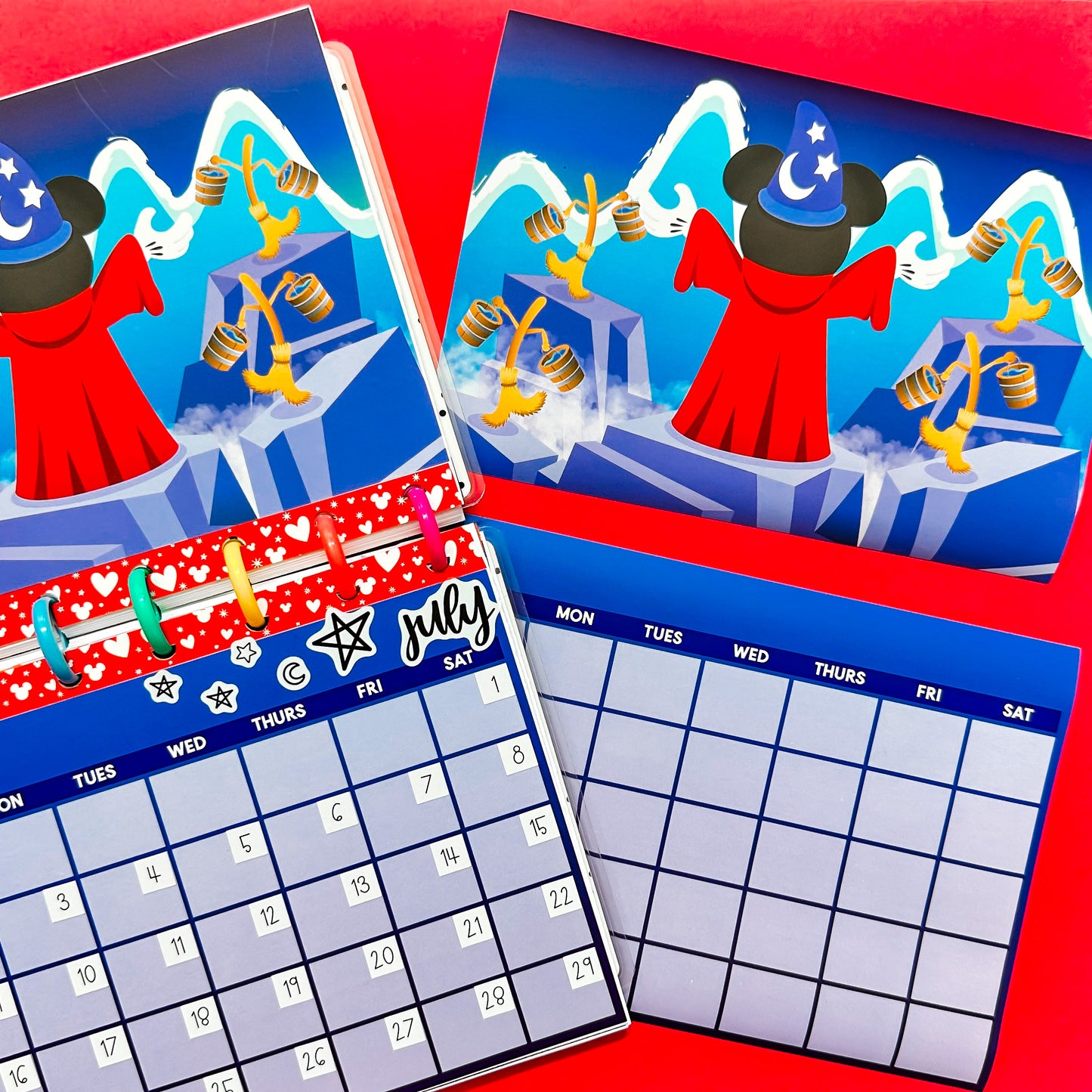 5x7 Full Page Sticker SET - Fantasmic (Undated)