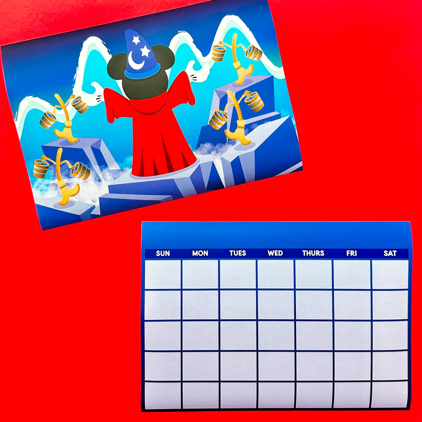 5x7 Full Page Sticker SET - Fantasmic (Undated)