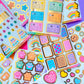 FOILED Paper Deco Stickers - Toaster Tarts