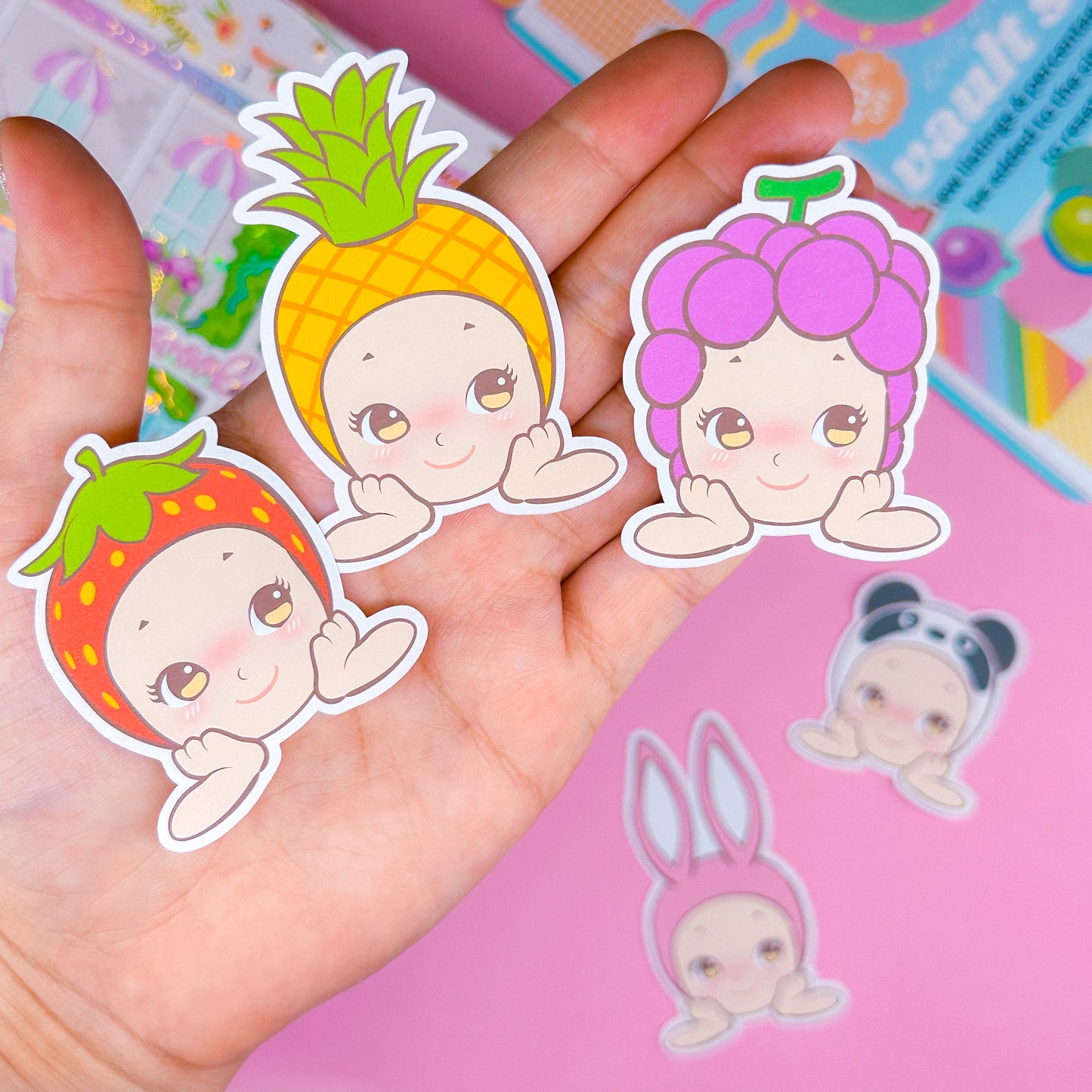 Journaling Paper Sticker - Baby Angels BUNDLE