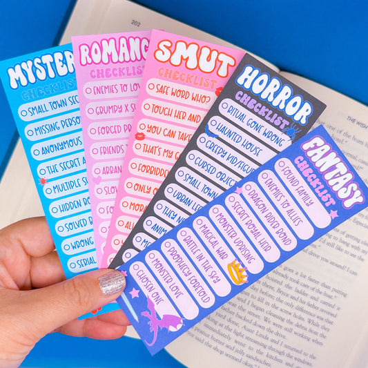 Journaling Paper Sticker - BOOKISH Checklist