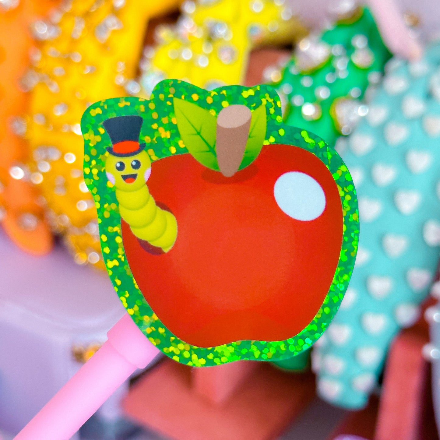 Waterproof Sticker - Teacher's Apple