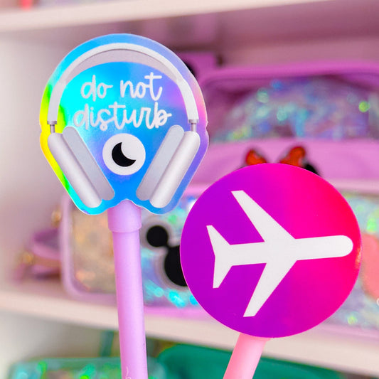 Waterproof Sticker - Travel Icons