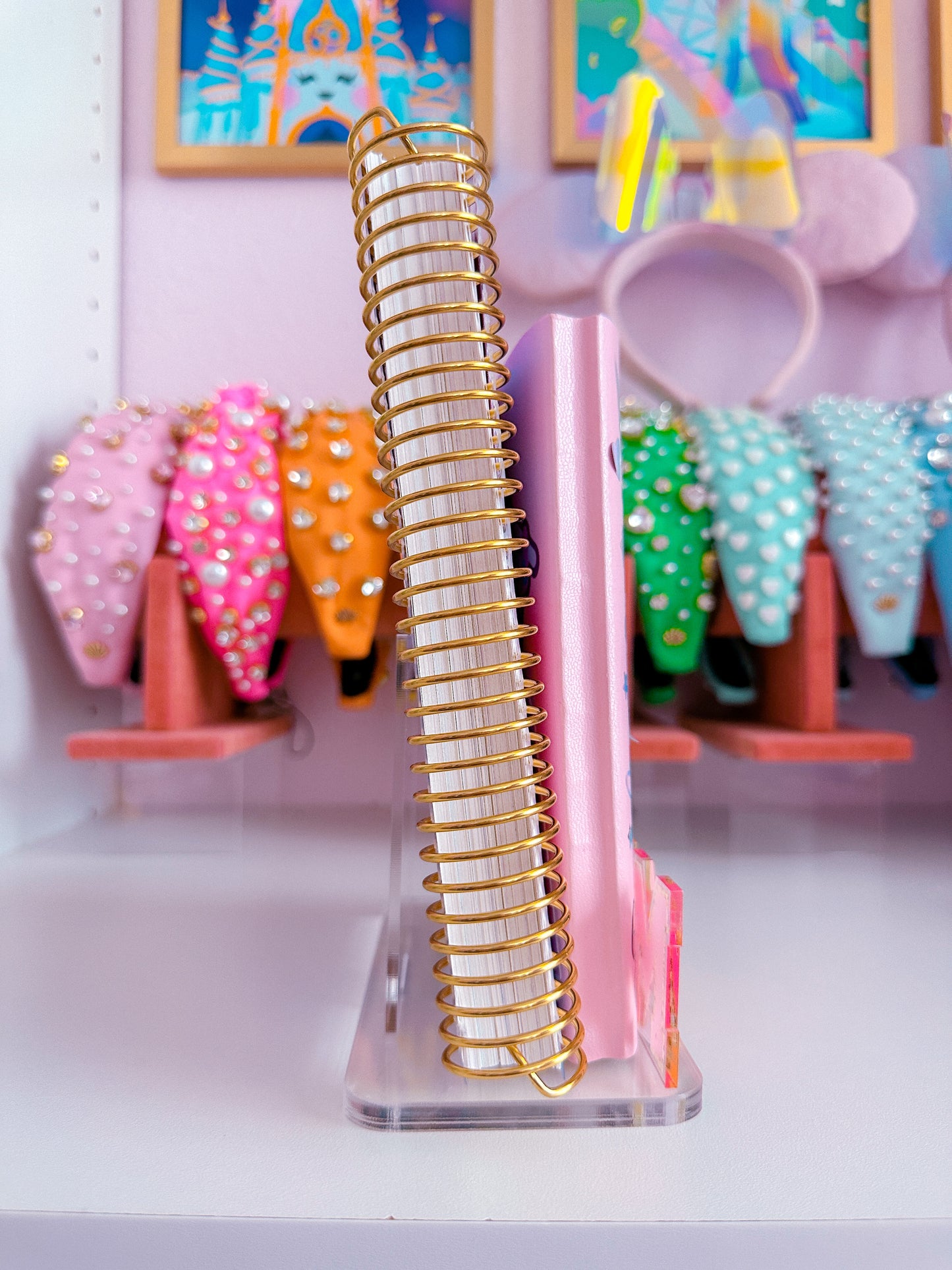 XL Acrylic Book Stand - Varsity Magic
