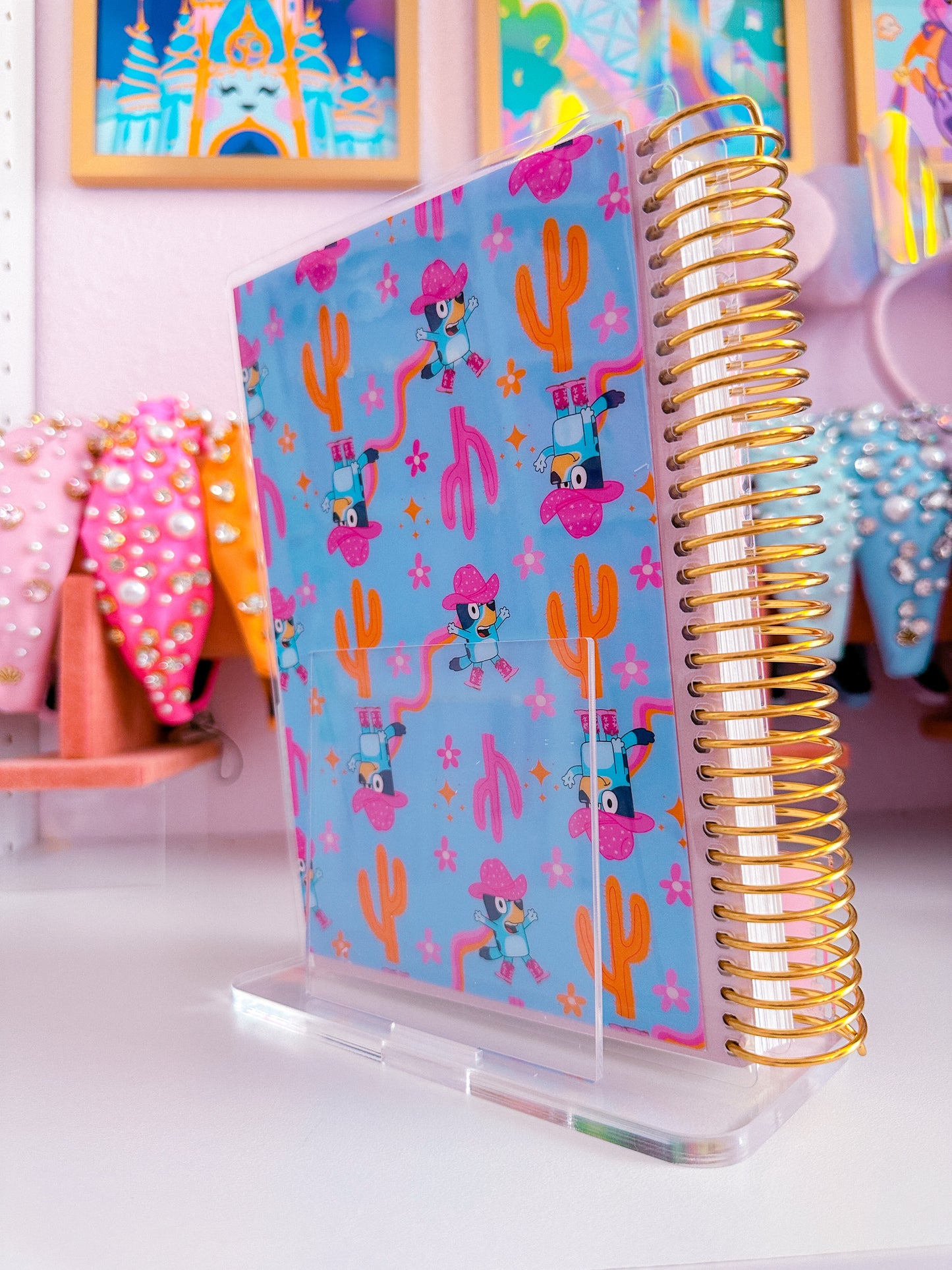 XL Acrylic Book Stand - Varsity Magic