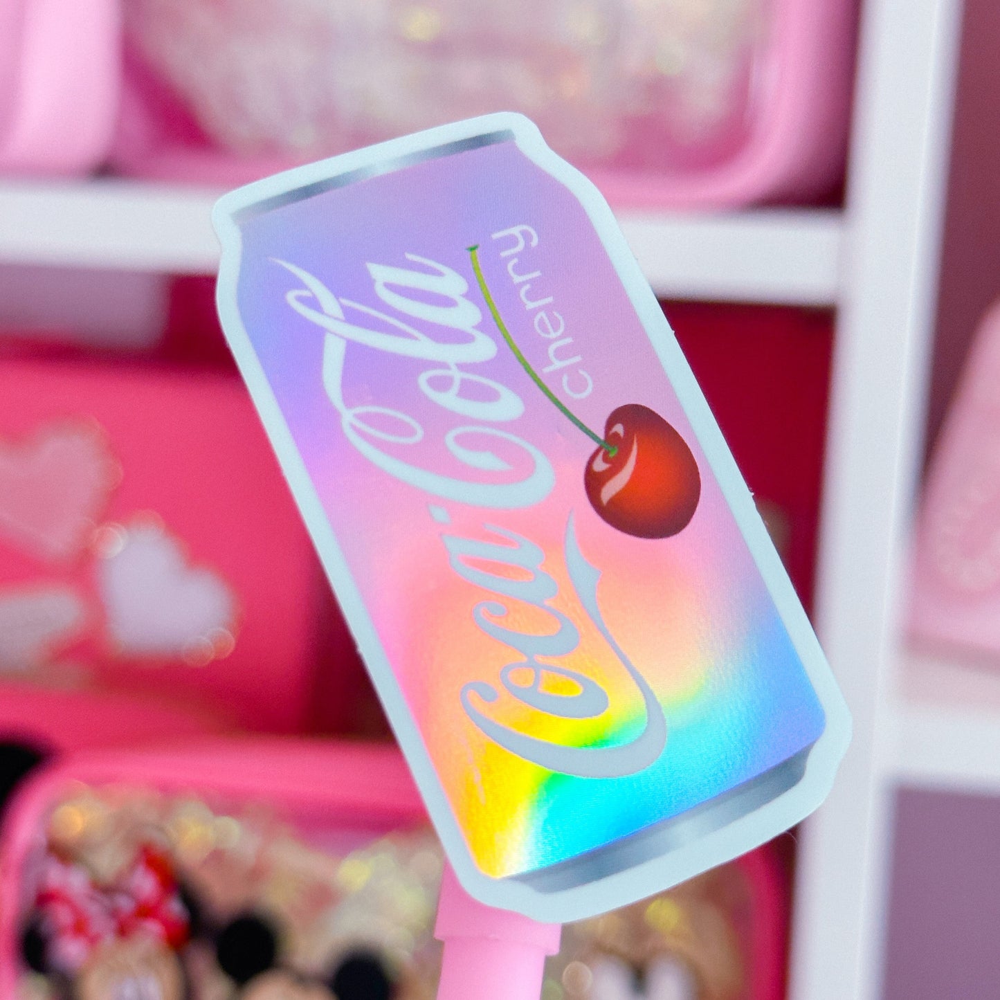 Waterproof Sticker - Soda (Cherry)