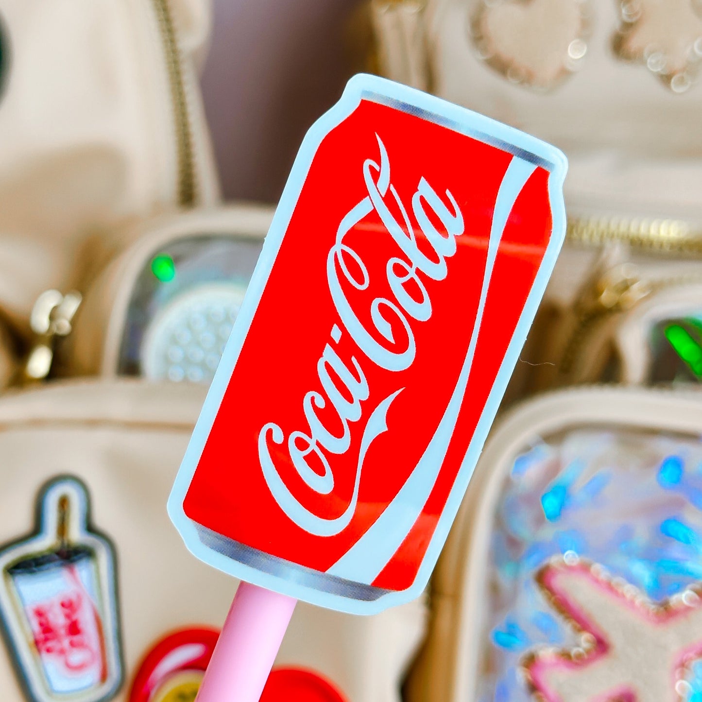 Waterproof Sticker - SODA (Red)