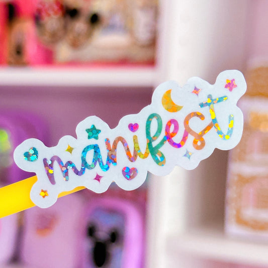 Waterproof Sticker - Manifest