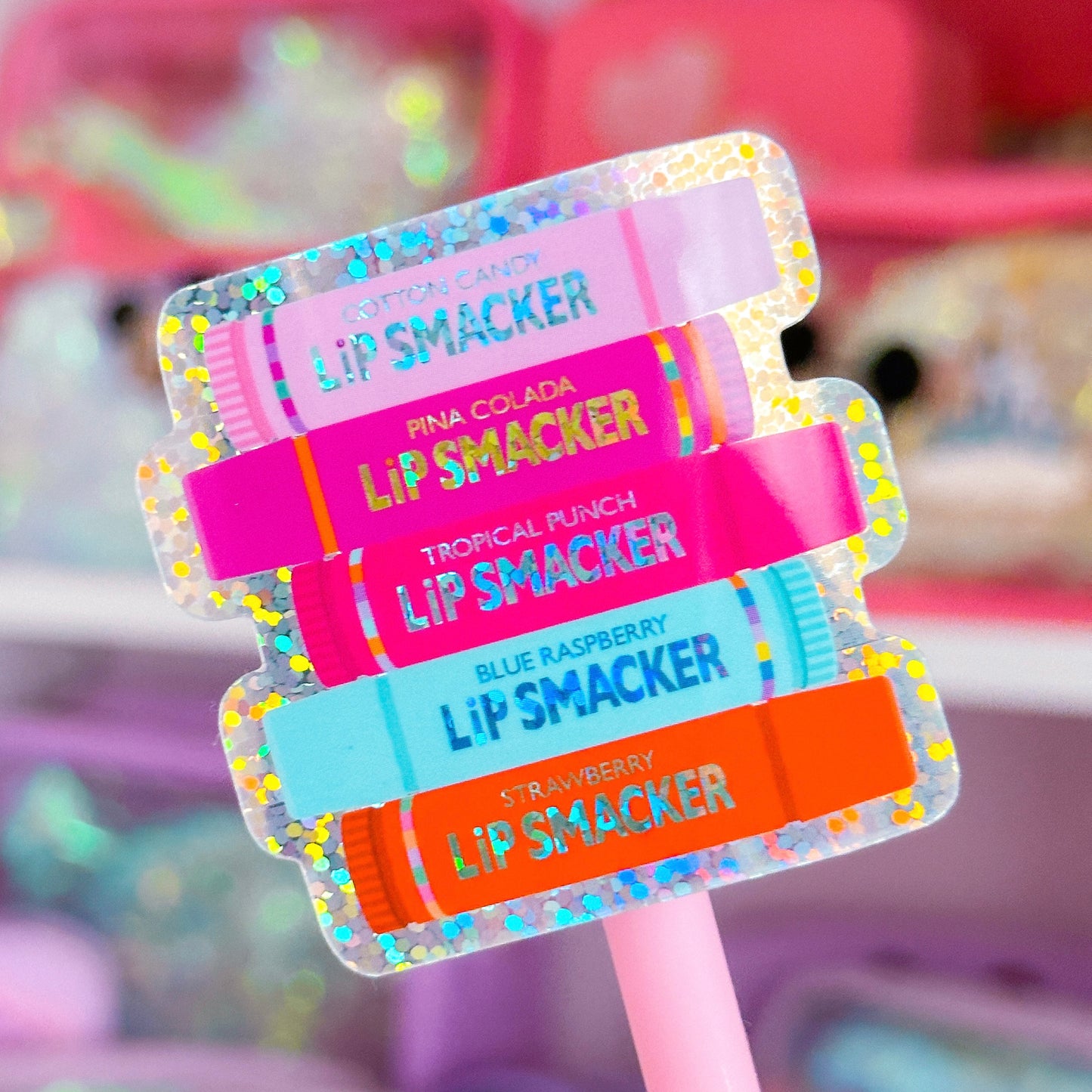 Waterproof Sticker - Flavored Lip Balms