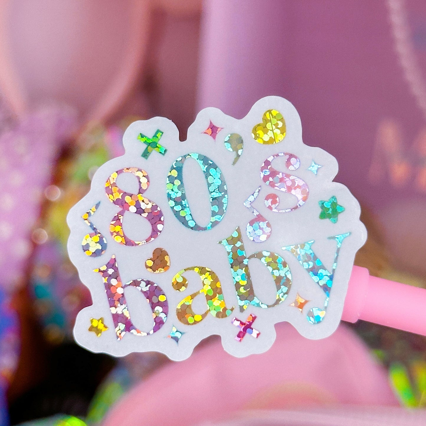 Waterproof Sticker - 80's + 90's Baby