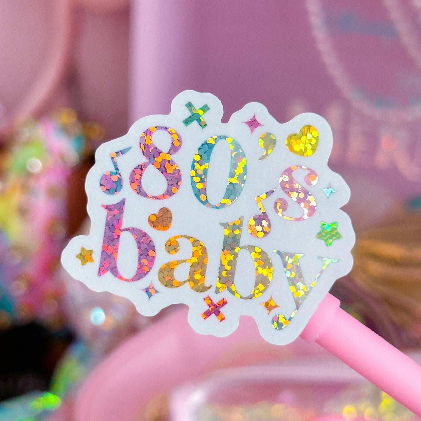 Waterproof Sticker - 80's + 90's Baby